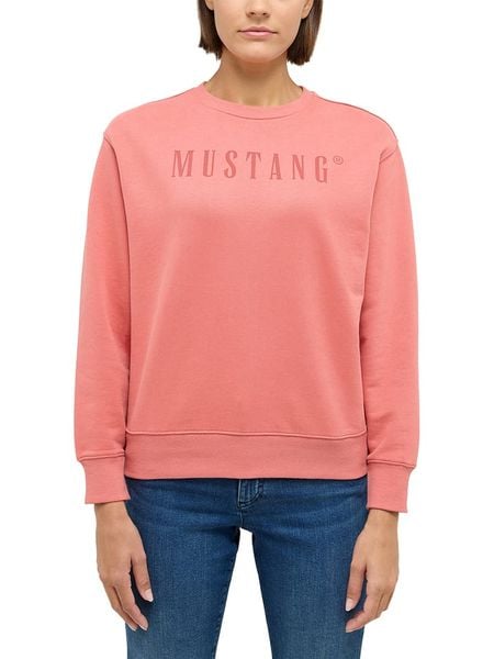 Mustang Bluza "Aberdeen" w kolorze różowym rozmiar: M. Różowe bluzy Mustang, m, bez wzorów, z bawełny, bez kaptura. Za 154.95 zł.