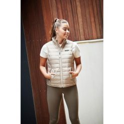 Damska kurtka bez rękawów Equipage High. Białe kurtki EQUIPAGE, na jesień, xl, z aplikacjami, z gumy, eleganckie, bez kaptura. Za 283.00 zł.