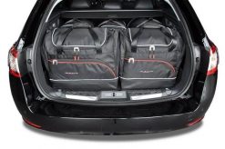 Torby Do Bagażnika Peugeot 508 Sw 2011-2014 5Szt Kjust. Czarne torby podróżne KJUST, bez wzorów, z kauczuku. Za 1,546.00 zł.