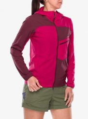 Kurtka softshell damska La Sportiva Freeway Wind Jacket. Czerwone kurtki przejściowe sportowe La Sportiva, l, bez wzorów, z softshellu, bez kaptura, trekkingowe. Za 654.49 zł.