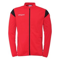 Kurtka z dresu Uhlsport Squad 27 Classic. Białe kurtki Uhlsport, uniwersalny, bez wzorów, z dresówki, eleganckie, bez kaptura. Za 150.00 zł.