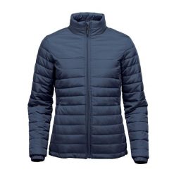Damska Kurtka Pikowana Nautilus. Niebieskie kurtki STORMTECH, xl, bez wzorów, sportowe, bez kaptura. Za 389.99 zł.