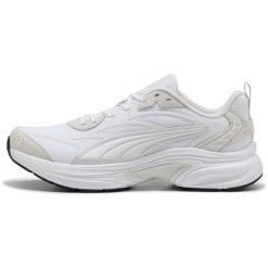 Buty sportowe Puma Softride Escalate. Białe buty treningowe Puma, bez wzorów, z materiału, bez zapięcia. Za 390.00 zł.