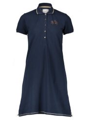 La Martina Sukienka polo w kolorze granatowym rozmiar: M. Niebieskie sukienki La Martina, m, bez wzorów, bez kołnierzyka, bez ramiączek, mini. Za 255.34 zł.