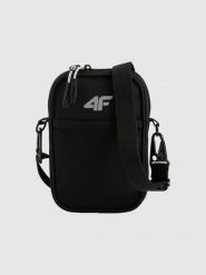 4F Saszetka - czarna Uniwersalny. Czarne nerki i saszetki 4f, bez wzorów, z materiału, bez dodatków. Za 69.99 zł.