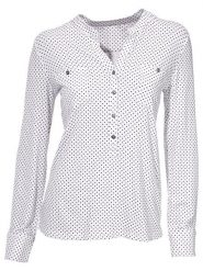 Heine Bluzka w kolorze białym rozmiar: 36. Białe bluzki Heine, bez wzorów, bez kołnierzyka, bez ramiączek. Za 120.45 zł.