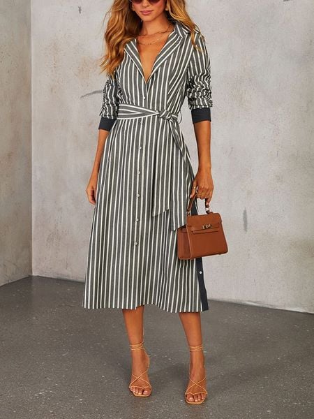 LA Angels Sukienka w kolorze antracytowo-białym rozmiar: L. Czarne sukienki LA Angels, l, bez wzorów, z tkaniny, bez kołnierzyka, bez ramiączek, midi. Za 152.98 zł.