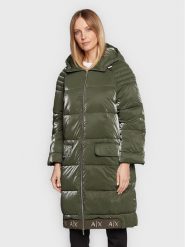 Armani Exchange Kurtka puchowa 6LYK07 YNSKZ 1880 Zielony Regular Fit. Zielone kurtki Armani Exchange, na zimę, l, bez wzorów, z puchu, bez kaptura. Za 819.99 zł.