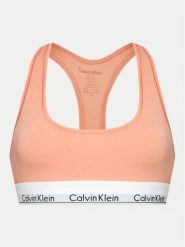 Calvin Klein Underwear Biustonosz top 0000F3785E Koralowy. Pomarańczowe biustonosze Calvin Klein Underwear, s, bez wzorów, z bawełny, bez kołnierzyka, bez ramiączek. Za 89.99 zł.