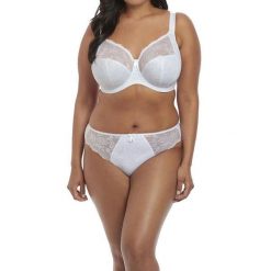 Figi damskie Elomi Morgan. Białe figi ELOMI, bez wzorów. Za 192.00 zł.