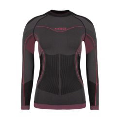 Bluza termoaktywna damska Alpinus Mora. Czerwone bielizna termoaktywna damska Alpinus, na zimę, xl, bez wzorów, bez kaptura, narciarskie. Za 119.00 zł.
