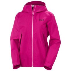 Kurtka impermeabilna damska Helly Hansen Verglas Infinity 2.0. Czerwone kurtki Helly Hansen, bez wzorów, bez kaptura. W wyprzedaży za 1,314.50 zł.