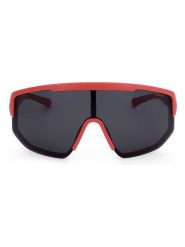 Polaroid Okulary przeciwsłoneczne unisex w kolorze czerwono-czarnym rozmiar: onesize. Czarne okulary przeciwsłoneczne Polaroid, bez wzorów, z tworzywa sztucznego, szklane. Za 179.95 zł.