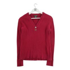 Kobaltowy sweter dla kobiet. Czerwone swetry Ralph Lauren, l, bez wzorów, bez ramiączek. Za 51.08 zł.