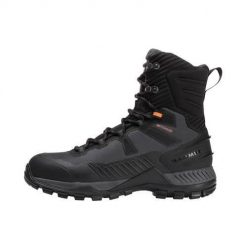 Buty trekkingowe damskie Mammut Blackfin Iii High. Czarne buty trekkingowe Mammut, z materiału, za kostkę, bez zapięcia. Za 983.00 zł.