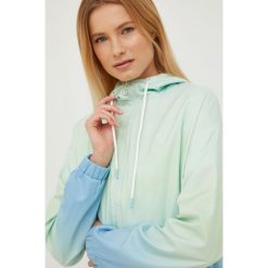 Guess kurtka damska przejściowa oversize. Niebieskie kurtki Guess, l, z aplikacjami, bez kaptura. Za 549.99 zł.