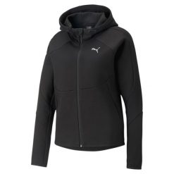 Bluza Sportowa Damska Puma Evostripe Fz. Czarne bluzy bez kaptura Puma, na zimę, m, bez wzorów, bez kaptura. Za 213.99 zł.