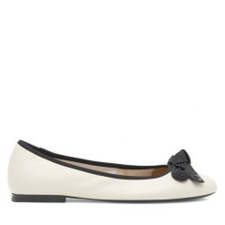 Baleriny GINO ROSSI. Baleriny Gino Rossi, bez wzorów, bez obcasa, bez zapięcia. Za 199.99 zł.