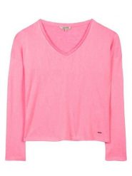 Herrlicher Sweter "Patti" w kolorze różowym rozmiar: XL. Różowe swetry Herrlicher, xl, bez wzorów, bez ramiączek. Za 99.45 zł.