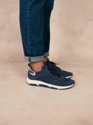 Buty sportowe damskie TBS Jellina. Niebieskie buty treningowe TBS, bez wzorów, bez zapięcia, trekkingowe. Za 423.00 zł.