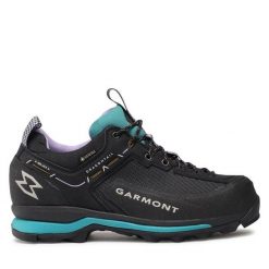 Trekkingi Garmont. Czarne buty trekkingowe Garmont, z gore-texu, bez zapięcia. Za 709.99 zł.