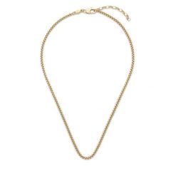 Naszyjnik Fossil. Żółte naszyjniki Fossil, złote. Za 279.99 zł.