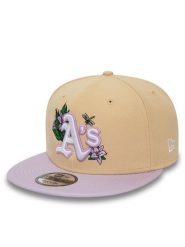 New Era Czapka z daszkiem Mlb Floral 950 Athletics 60503502 Beżowy. Brązowe czapki z daszkiem New Era, bez wzorów, z materiału. Za 139.99 zł.