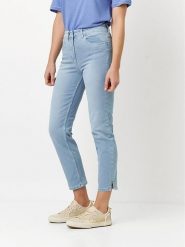 Toni Dżinsy - Slim fit - w kolorze błękitnym rozmiar: W40. Niebieskie jeansy Toni, bez wzorów, z podwyższonym stanem. Za 152.99 zł.