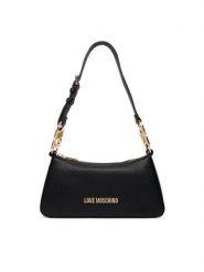 LOVE MOSCHINO Torebka JC4007PP1OLB0000 Czarny. Czarne torebki klasyczne Love Moschino, bez wzorów, ze skóry, bez dodatków. Za 859.99 zł.
