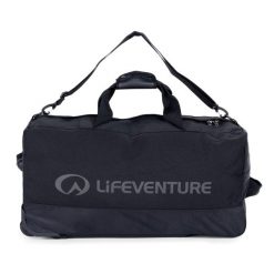 Torba podróżna Lifeventure Duffle. Czarne torby podróżne Lifeventure, bez wzorów. Za 439.99 zł.