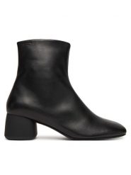 Vagabond Shoemakers Botki Livia 6056-001-20 Czarny. Czarne botki Vagabond Shoemakers, bez wzorów, ze skóry, bez obcasa, na słupku, bez zapięcia. Za 599.99 zł.