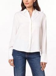 Scotch & Soda Koszula w kolorze białym rozmiar: XL. Białe koszule Scotch & Soda, xl, bez wzorów, bez kołnierzyka, bez ramiączek. Za 148.61 zł.