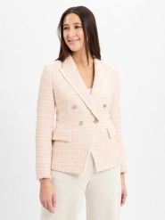 BOSS Marynarka Kobiety różowy, 40. Czerwone marynarki i żakiety Boss, bez wzorów, eleganckie, bez ramiączek. Za 1,999.95 zł.