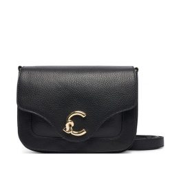 Torebka Coccinelle. Czarne listonoszki Coccinelle, bez wzorów, bez dodatków. Za 1,399.00 zł.