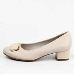 Czółenka wt damskie na obcasie M.Daszyński Sa210-8. Szare czółenka M.Daszyński, na jesień, bez wzorów, ze skóry, eleganckie, z okrągłym noskiem, bez obcasa, na obcasie, bez zapięcia. Za 189.00 zł.