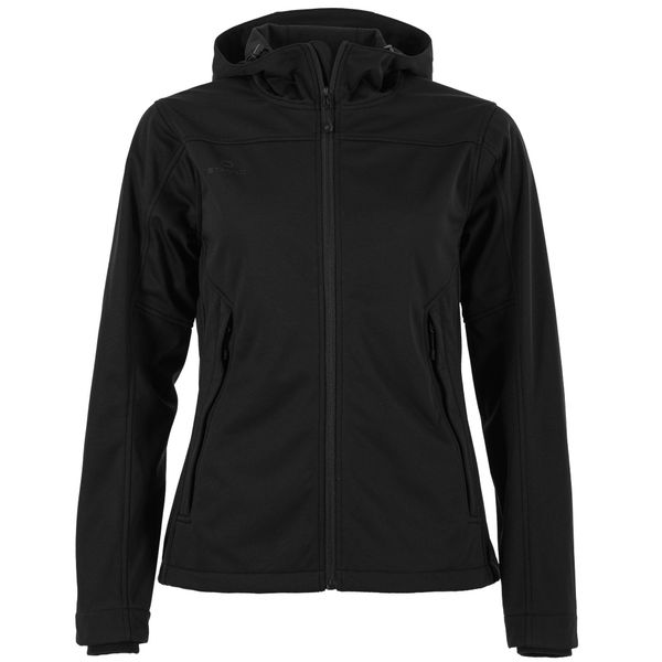 Damska kurtka wodoodporna Stanno Prime Softshell. Czarne kurtki STANNO, m, bez wzorów, z softshellu, bez kaptura. Za 383.50 zł.