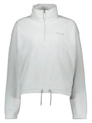 Columbia Bluza polarowa "Brushy Bay" w kolorze białym rozmiar: XS. Białe bluzy bez kaptura Columbia, xs, bez wzorów, z polaru, bez kaptura. Za 119.95 zł.