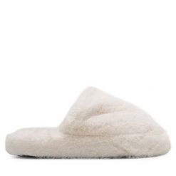 Kapcie DeeZee. Brązowe kapcie DeeZee, bez wzorów. Za 79.99 zł.