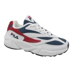 Niskie Skórzane Buty Treningowe Dla Kobiet 94. Brązowe buty treningowe Fila, bez wzorów, z materiału, bez zapięcia. Za 397.99 zł.