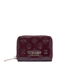 Nine West Portfel CEO-NW-W1-005-AW26 Bordowy. Czerwone portfele Nine West, bez wzorów, ze skóry. Za 69.99 zł.