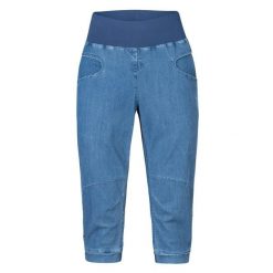 Damskie spodnie 3/4 Rafiki Chain. Niebieskie szorty RAFIKI, bez wzorów, sportowe. W wyprzedaży za 328.05 zł.