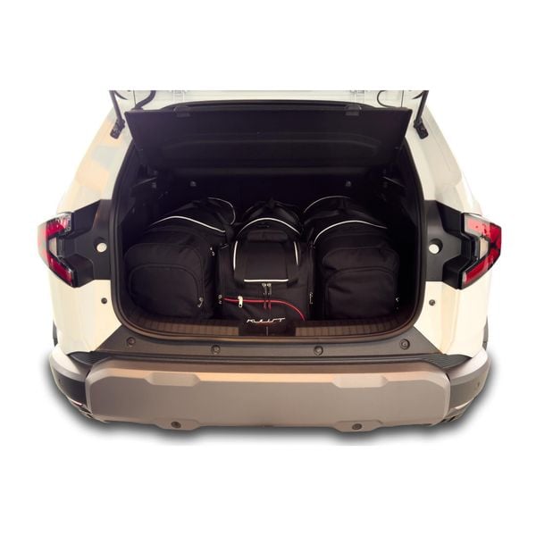 Torby Do Bagażnika Dacia Duster 2024+ 4Szt Kjust. Czarne torby podróżne KJUST, bez wzorów. Za 1,250.00 zł.