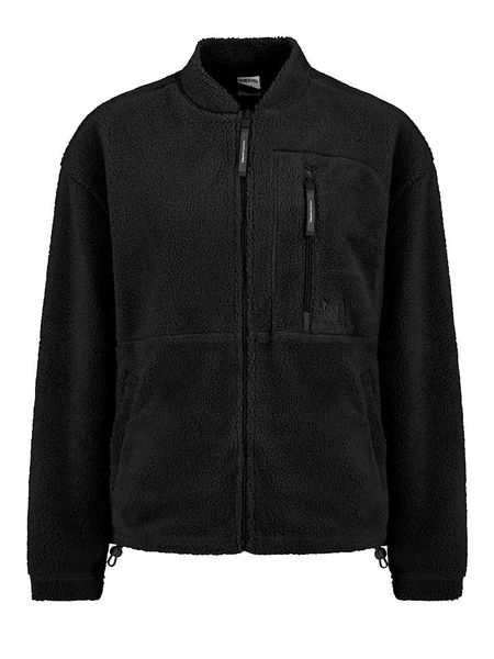 Sublevel Kurtka polarowa w kolorze czarnym rozmiar: M. Czarne kurtki Sublevel, m, bez wzorów, z polaru, bez kaptura. Za 153.34 zł.