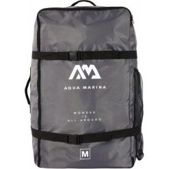 Plecak na kajaki Aqua Marina dwuosobowe/trzyosobowe i canoe. Szare plecaki Aqua Marina, bez wzorów, bez dodatków. Za 175.00 zł.