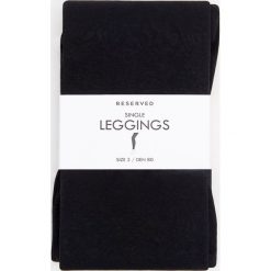 Legginsy - Czarny. Legginsy marki Reserved. W wyprzedaży za 19.99 zł.