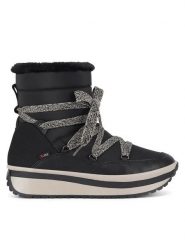 Rieker Revolution Lifestyle Śniegowce W0971-00 Czarny. Czarne botki Rieker Revolution Lifestyle, bez wzorów, ze skóry, bez zapięcia. Za 363.99 zł.