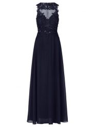 APART Sukienka w kolorze granatowym rozmiar: 38. Niebieskie sukienki Apart, bez wzorów, z koronki, bez kołnierzyka, bez ramiączek, maxi. Za 311.85 zł.