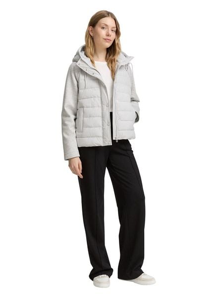 Tom Tailor Kurtka pikowana w kolorze szarym rozmiar: L. Szare kurtki Tom Tailor, l, bez wzorów, bez kaptura. Za 208.99 zł.