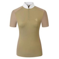 Kombinezon do jazdy konnej dla kobiet Covalliero. Brązowe kombinezony COVALLIERO, na lato, bez wzorów, sportowe, bez kołnierzyka, bez ramiączek. Za 249.00 zł.