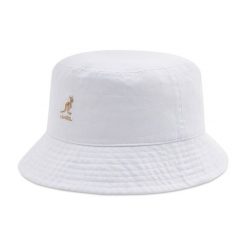 Kapelusz Kangol. Białe kapelusze Kangol, bez wzorów. Za 259.99 zł.